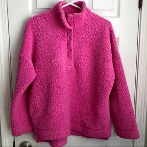Aerie Oversized Sherpa Pullover